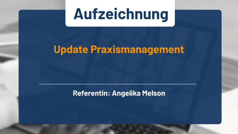 Webinar Update Praxismanagement mediserv Bank